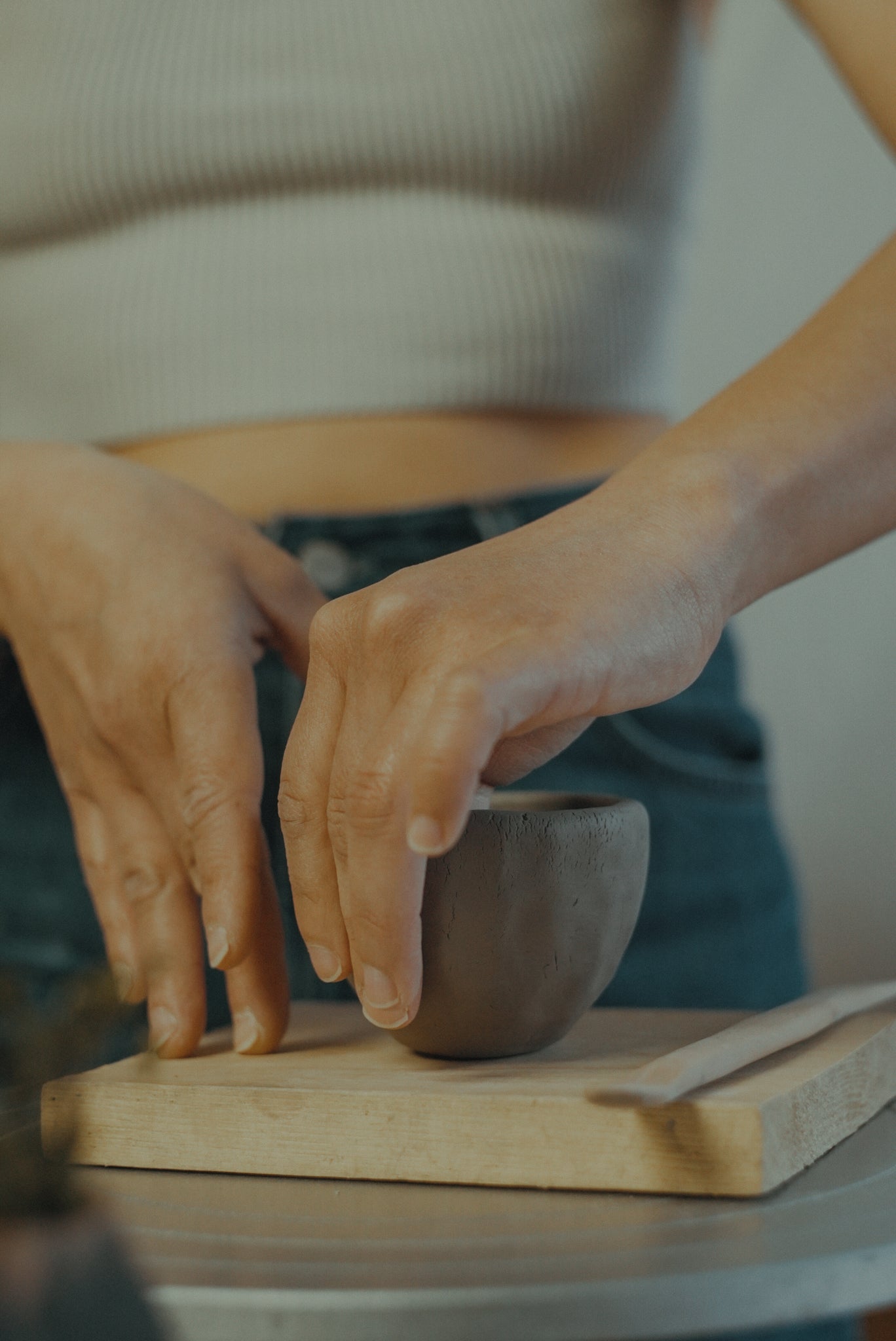 Hand Building Mug+Dish TORONTO